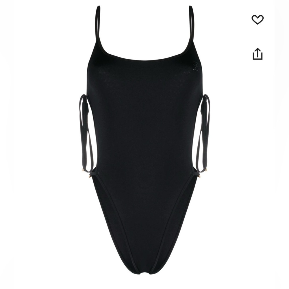 Blumarine open-tie side swimsuit